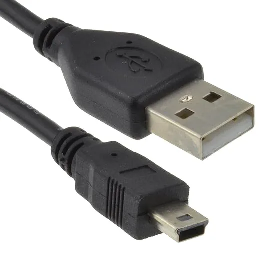 kenable USB 2.0 24AWG Hi-Speed A till mini-B 5-stifts
