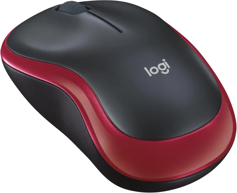 Logitech Boya M185 910-002240 Mus Röd