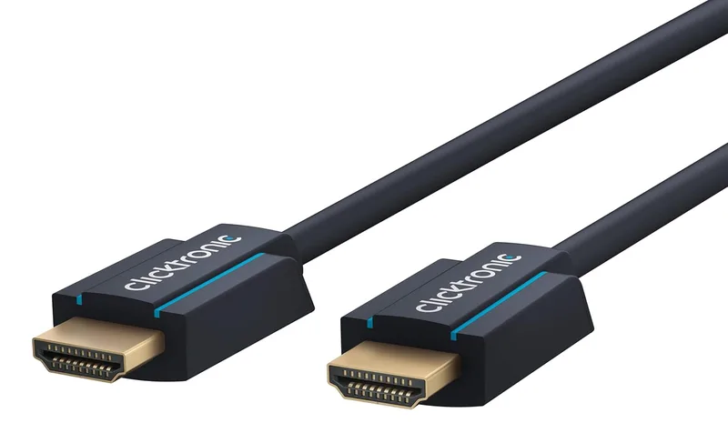 ClickTronic Aktiv Höghastighets HDMI™-kabel med Ethernet Premiumkabel