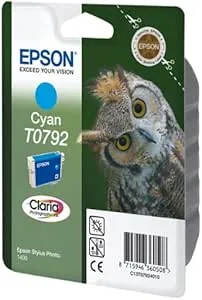 Epson Bläckpatron T0792 Claria Cyan