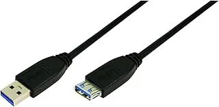 LogiLink CU0041 LogiLink USB 3.0 A-typ hane till hona kabel