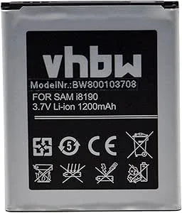 vhbw Li-Ion batteri 1100 mAh