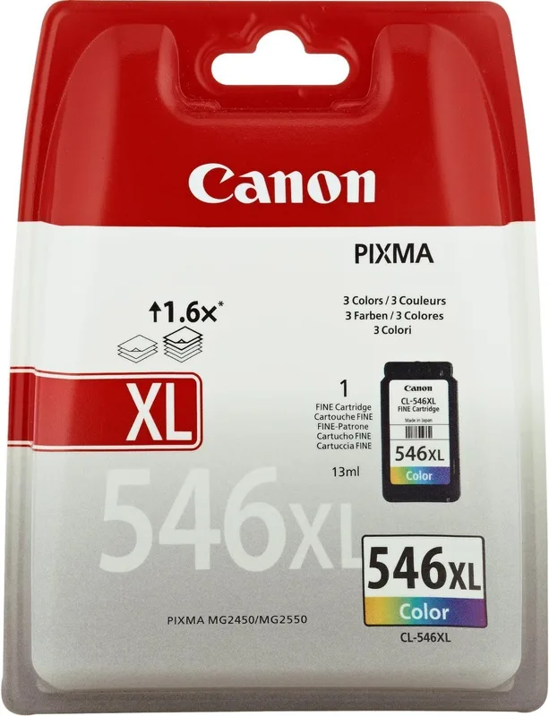 Canon CL-546 Bläckpatron, Flerfärgad, 13 ml