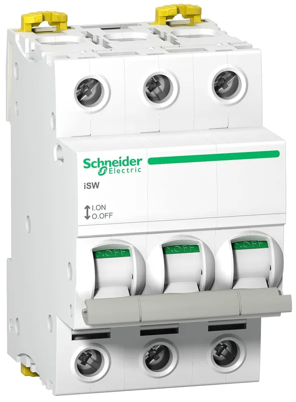 Schneider Electric 1334360 SCHN felströmsbrytare Resi9 3P+N 40A 30mA typ A, vit