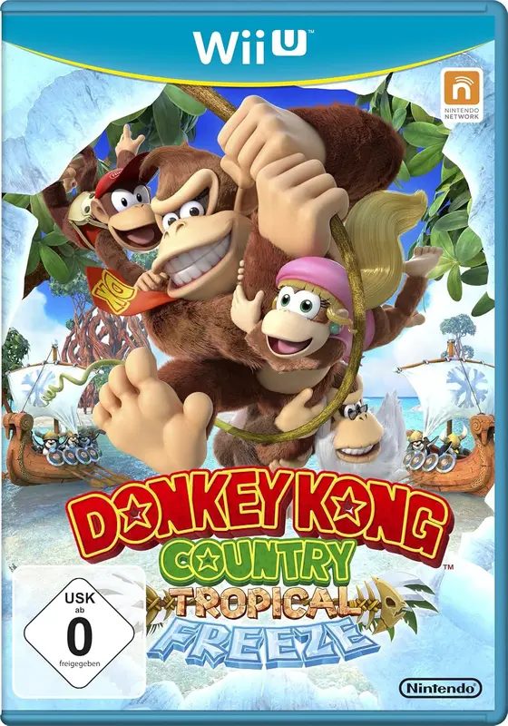 Nintendo WII U Donkey Kong Country Tropical Freeze