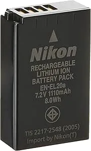 Nikon EN-EL20a Li-Ion batteri för 1 V3 systemkamera