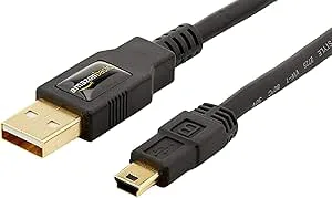 Amazon Basics 7GUK USB-A 2.0 till mini USB-kontakt