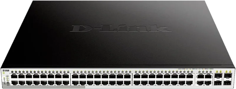 D-Link DGS-1210-52MP/E Gigabit Smart+ hanterad omkopplare