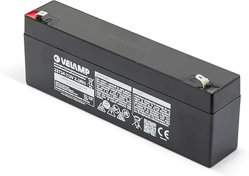 Velamp 23724 uppladdningsbart blybatteri 12 V, 2,2 Ah