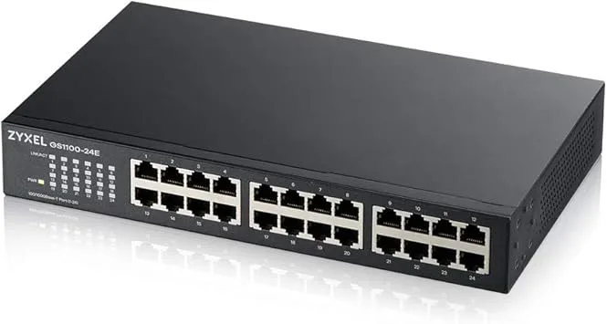 Zyxel 24-portars 10/100/1000 gigabit switch