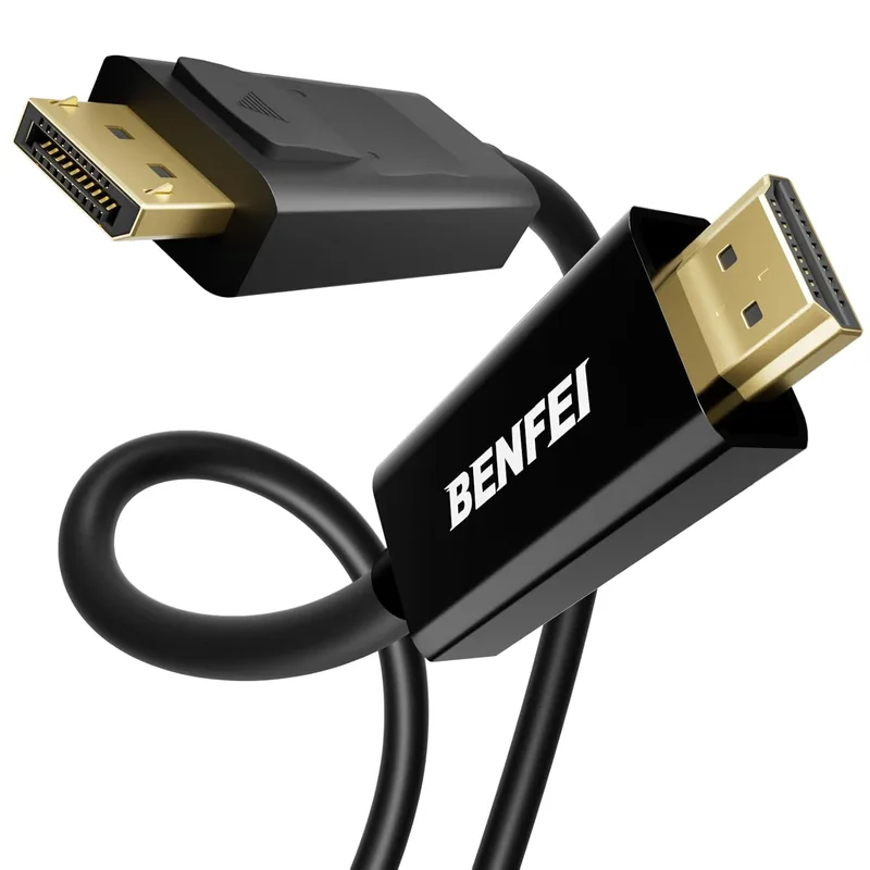 BENFEI 4K DisplayPort to HDMI Cable 1.8M