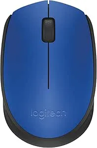 Logitech M171 trådlös mus för PC, Mac, bärbar dator, 2,4 GHz med USB mini-mottagare, optisk spårning, 12 månaders batteri liv, ambidexter