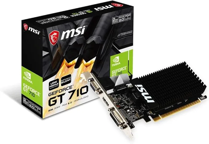 MSI GT 710 2GB GDDR3 LP GRAFIKKORT