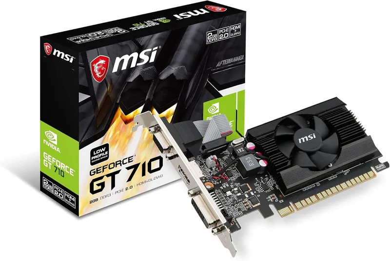 MSI GT 710 2GD3H LP Grafikkort