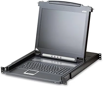 Aten Slideaway console 17 LCD UK KEYBOARD, CL1000M-ATA-2XK06UG