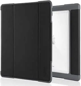 STM Dux Plus 27,7 cm (10.9") Cover Sort, Rød
