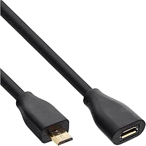 InLine 32750P mikro-USB-förlängning