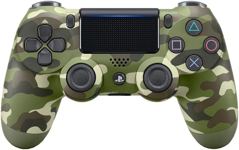 Sony PlayStation®4: DualShock™ 4 Green Cammo