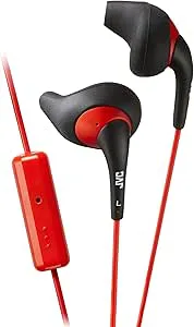 JVC in-ear hörlurar med fjärrkontroll och mikrofon