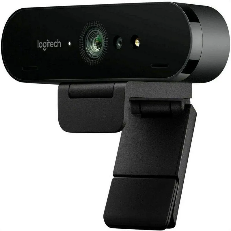 Logitech Brio Webbkamera (90 fps, USB 3.0, 4096 x 2160, autofokus, 5-vägs digital zoom, mikrofon)