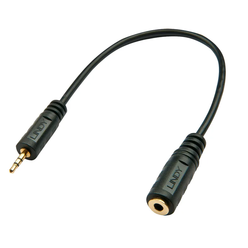 Lindy 35698 Premium ljudkabel 2,5 mm telekontakt till 3,5 mm uttag