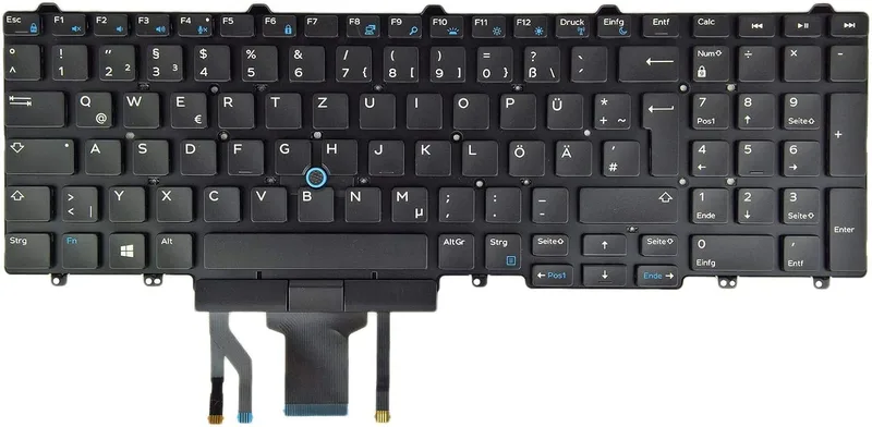 Dell Latitude E5550/70 Precision 3510 Backlit Keyboard