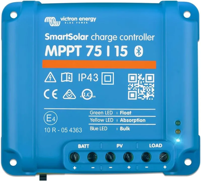 Victron Energy SmartSolar MPPT 75V 15 amp 12/24-Volt Solcellsladdare