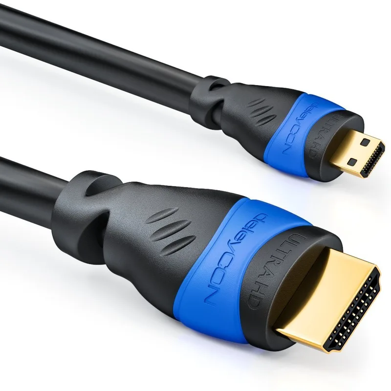 deleyCON 5m Micro HDMI-Kabel