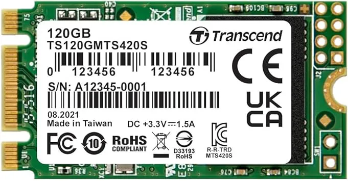 Transcend MTS420S 120GB M.2 2242 SATA III SSD