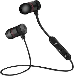 VBESTLIFE Magnet Trådlösa Bluetooth Sport-hörlurar Headset-hörlurar för