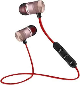 VBESTLIFE Magnet Trådlös Bluetooth Sport-hörlurar Headset-hörlurar för