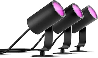Philips Lily Hue ext. spike black 1x8W