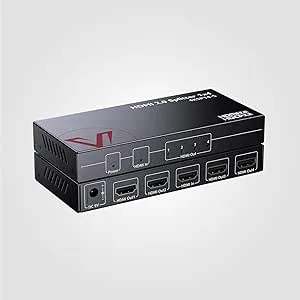 DIGITUS - video/audiosplitter - 4K, 1x4