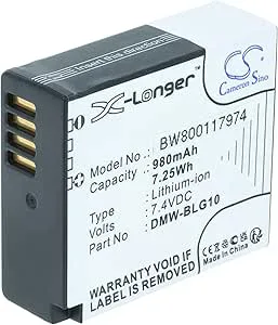vhbw Li-Ion batteri 1050 mAh