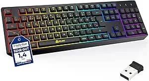 KLIM Chroma Wireless Gaming Tangentbord Trådlöst Qwertz