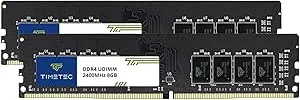 Timetec 16GB (2x8GB) DDR4 2400MHz UDIMM