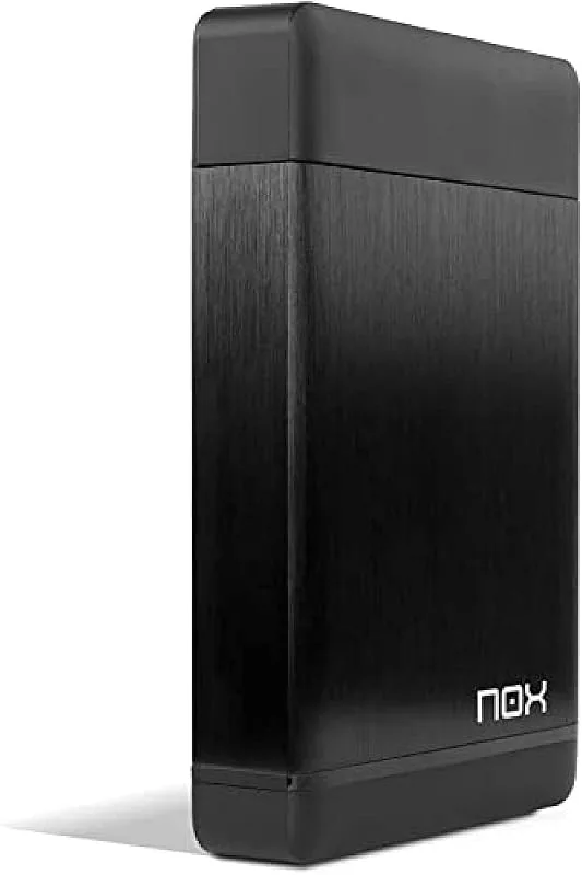Nox Lite 3.5 -NXLITEHDD35- Externt hölje för SATA-hårddiskar upp till 10 TB, USB 3.0, Plug&Play, lätt och kompakt materi