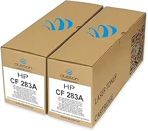3X CF283A, 83A svart Duston toner