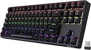 RK ROYAL KLUDGE RK87 Sink87G RGB 80 % mekaniskt tangentbord