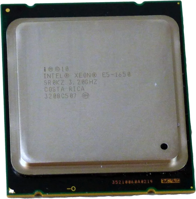 Intel Xeon E5-1650 3,2 GHz 6-kärnig 12 MB cache LGA 2011 Processor SR0KZ (certifierad renoverad)