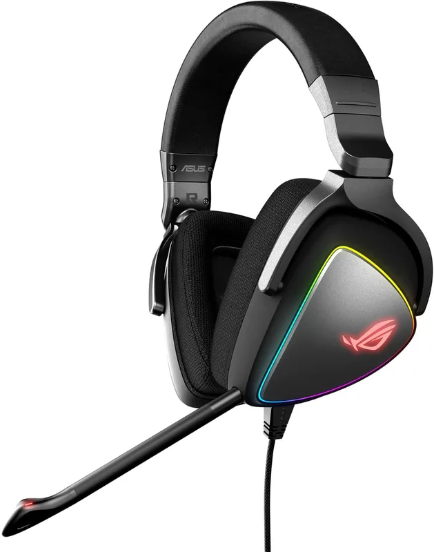 ASUS ROG Delta RGB spelheadset med Hi-Res ESS Quad-DAC