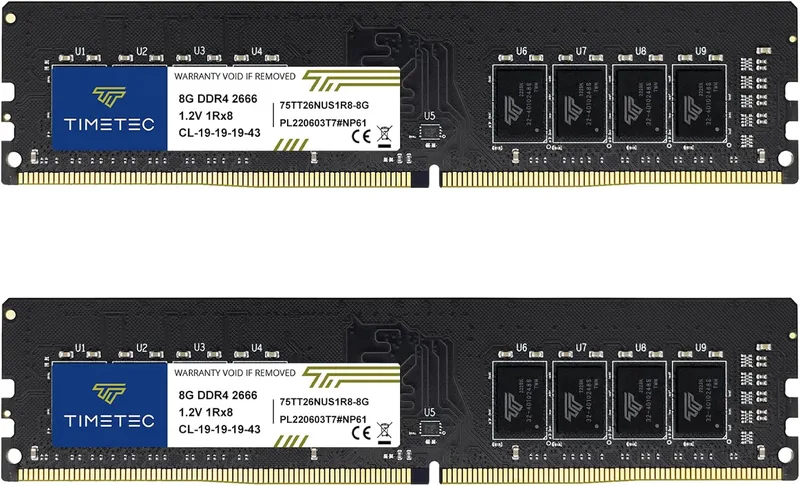 Udimm 16GB 1.2V DDR4 2666 Necc