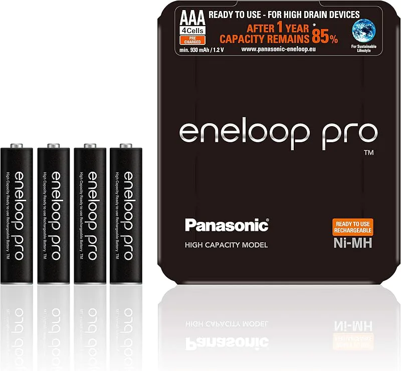 Panasonic Eneloop Pro AAA 4st uppladdningsbar