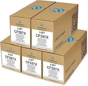 2X CF287X, 87X svart Duston toner