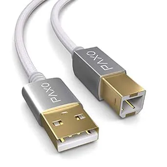 PAXO 5 m USB-skrivarkabel i nylon