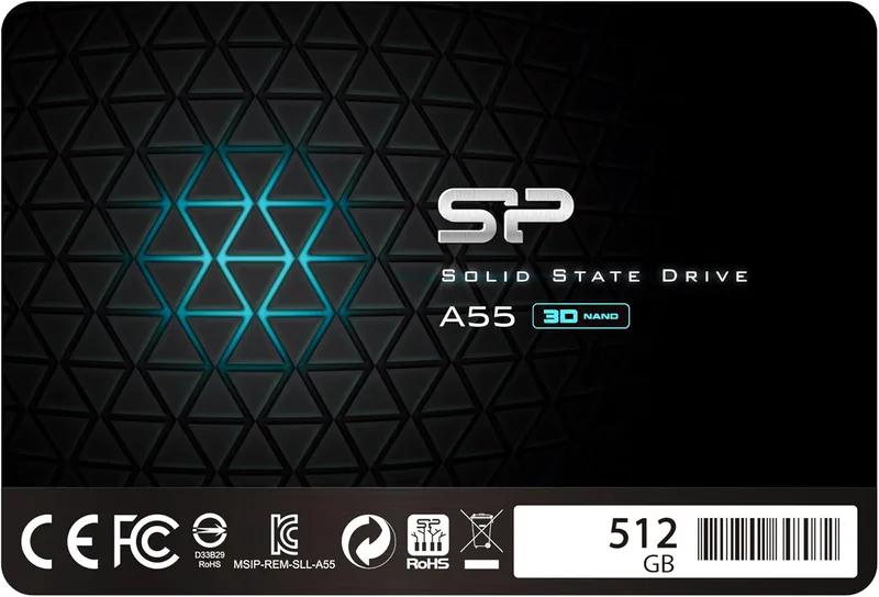 Silicon Power A55 2.5 tum SATA III SSD 512GB