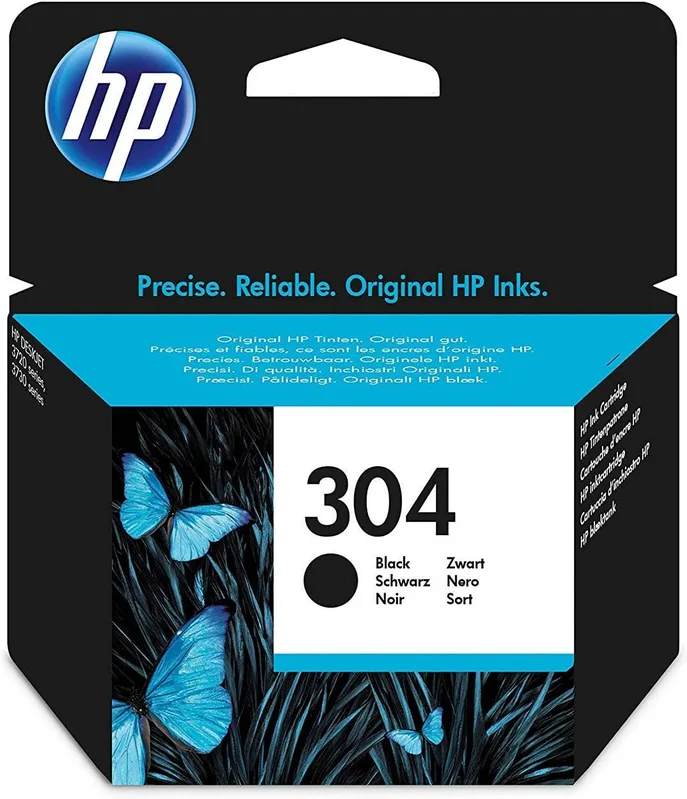HP 2 x bläckpatron 304 svart