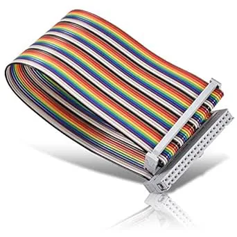 Bewinner 40Pin Rainbow GPIO Female to Female Adapterkabel för