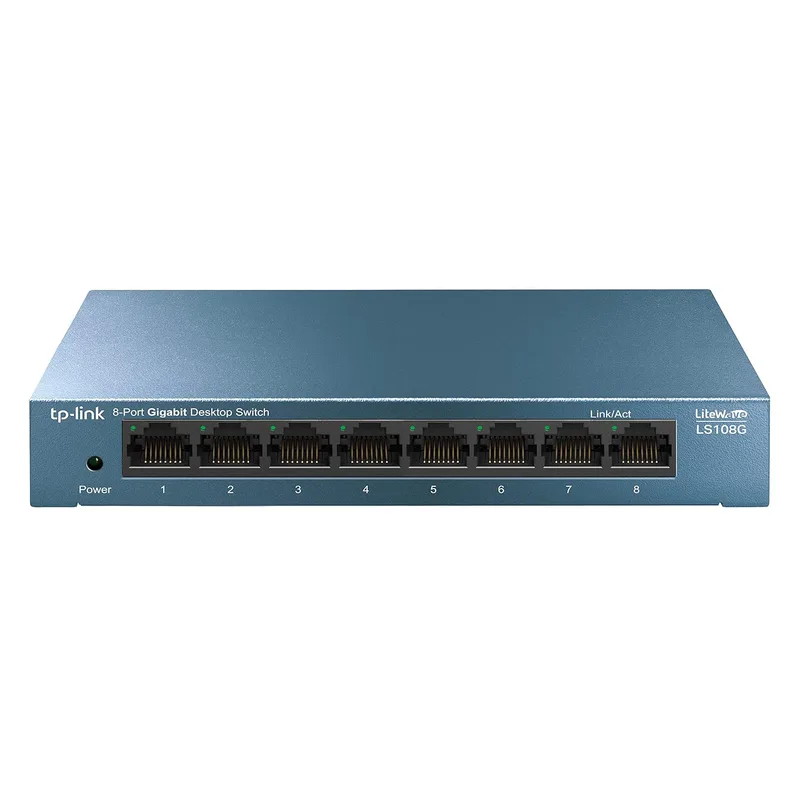 TP-Link TL-LS108G LAN-switch 8-portars nätverksbrytare