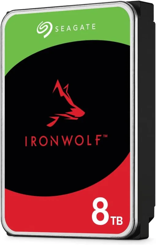 8 TB Seagate Ironwolf